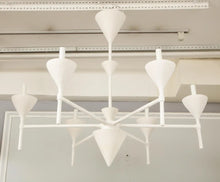 Custom Plaster Gaston Six-Arm Chandelier/ Fixture