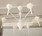 Custom Plaster Gaston Six-Arm Chandelier/ Fixture
