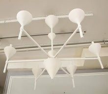 Custom Plaster Gaston Six-Arm Chandelier/ Fixture