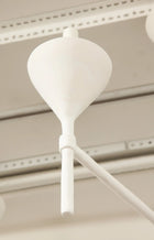 Custom Plaster Gaston Six-Arm Chandelier/ Fixture