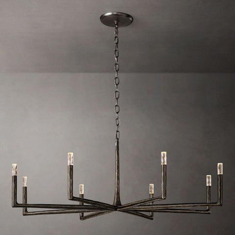 Avarit Forged Round Chandelier 60''