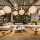 Akari A Round Swag Light