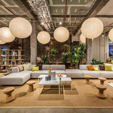 Akari A Round Swag Light