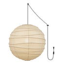 Washi Paper Pendant Swag Lamp