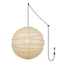 Washi Paper Pendant Swag Lamp