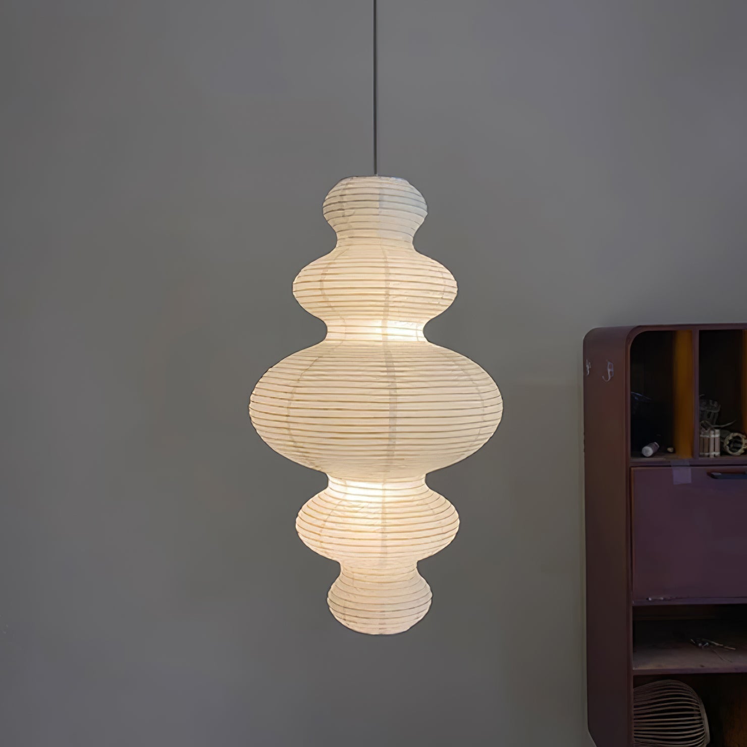 Akari Juni Pendant Swag Lamp