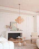 Aurelia Apricot Murano Glass Chandelier