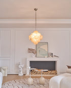 Aurelia Apricot Murano Glass Chandelier