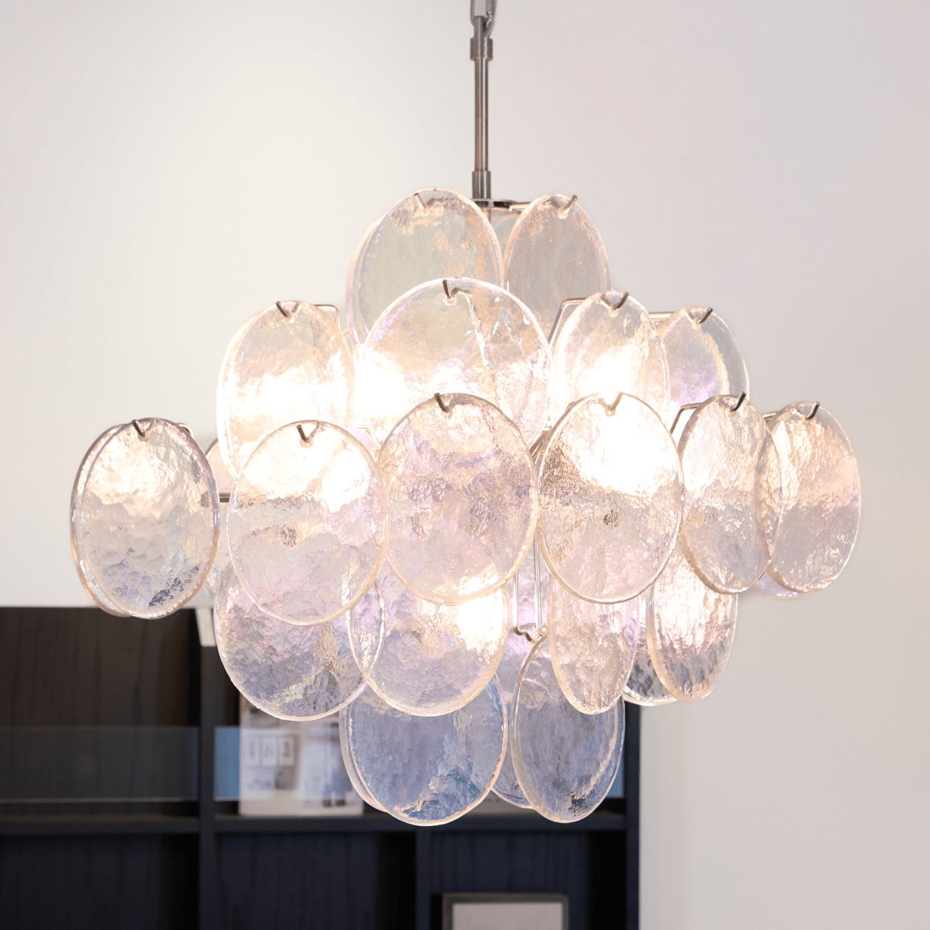 Aurelia Iridescent Murano Chandelier