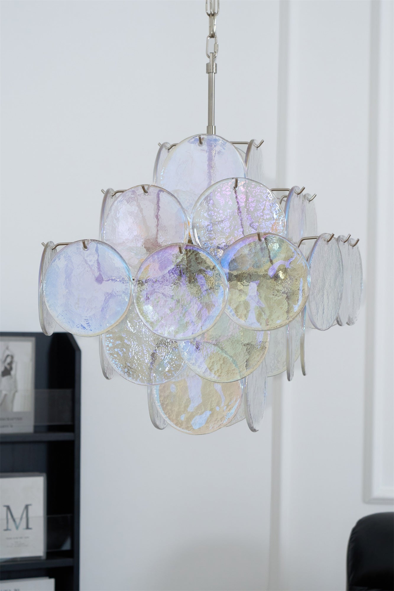 Aurelia Iridescent Murano Chandelier