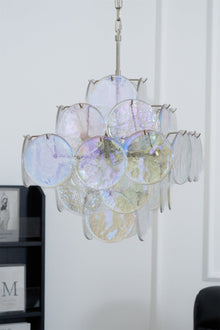 Aurelia Iridescent Murano Chandelier