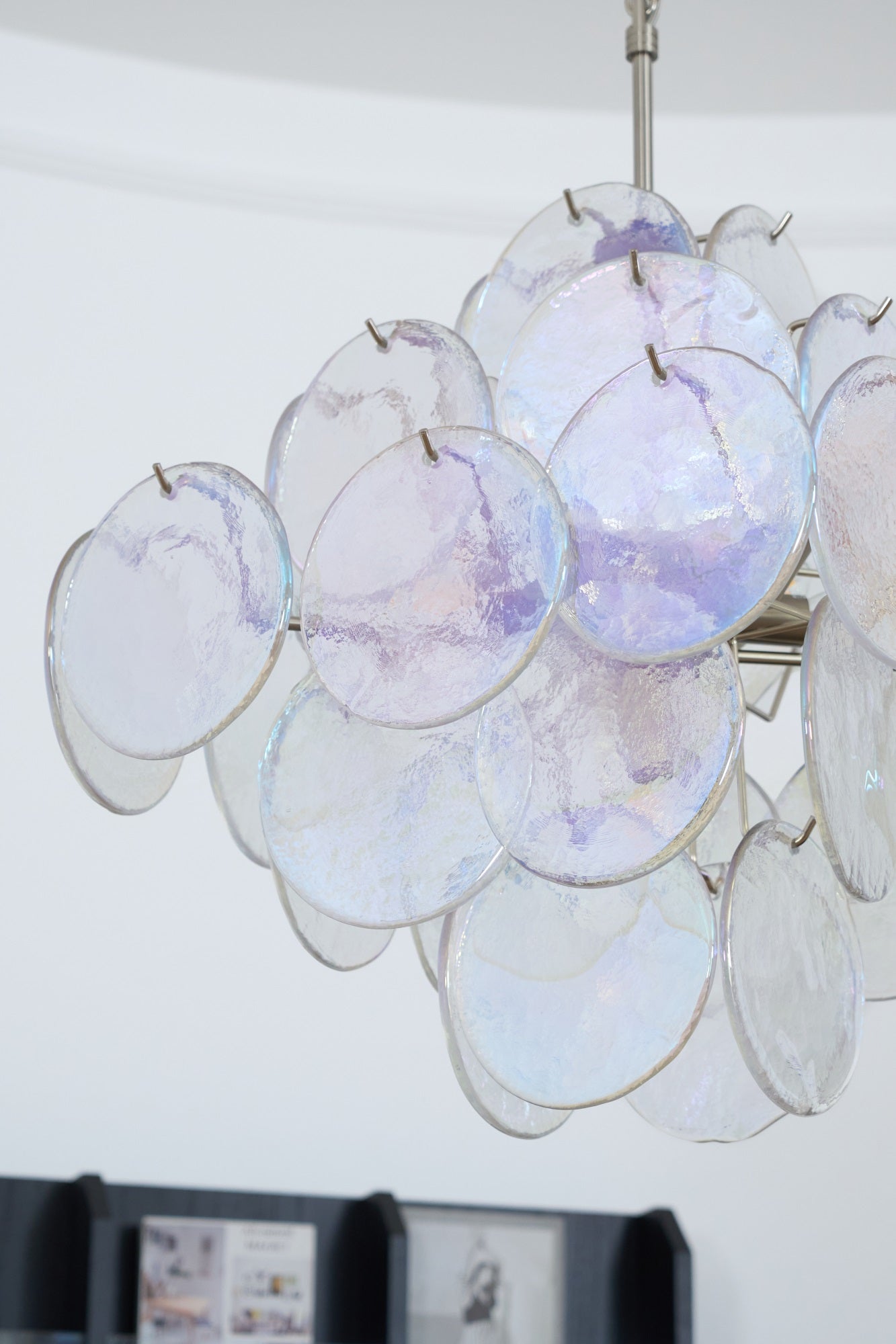 Aurelia Iridescent Murano Chandelier
