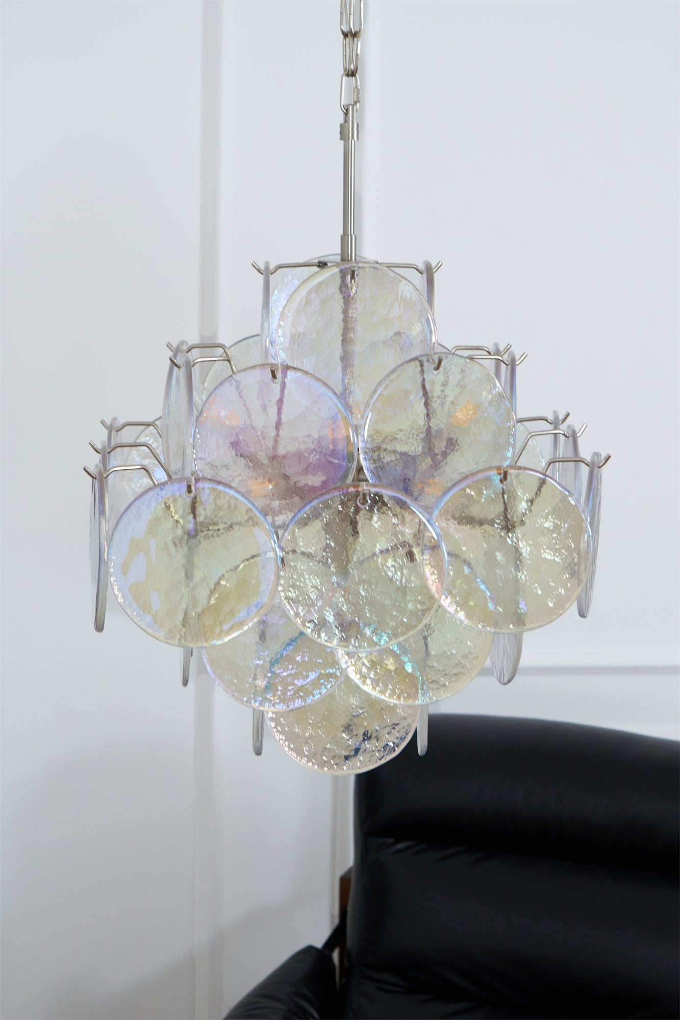 Aurelia Iridescent Murano Chandelier