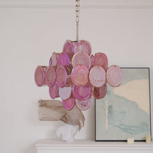 Aurelia Pink Murano Glass Chandelier