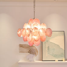 Aurelia Pink Murano Glass Chandelier