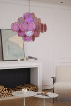 Aurelia Pink Murano Glass Chandelier