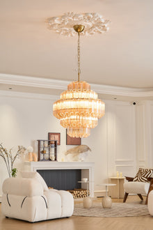 Aurum Cascade Murano Chandelier