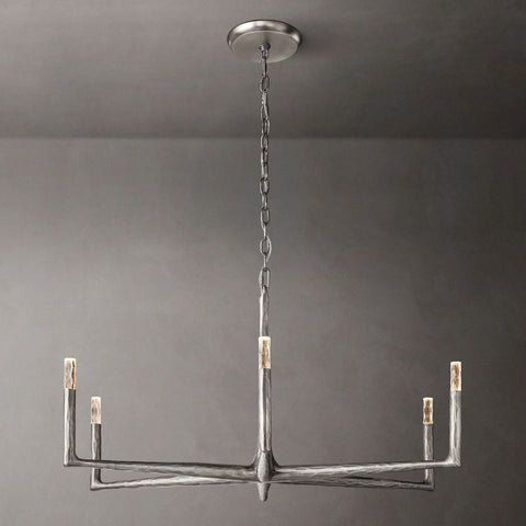 Avarit Forged Round Chandelier 48''