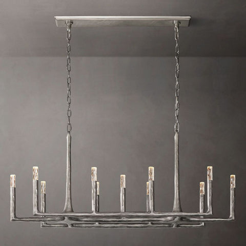 Avarit Forged Linear Chandelier 54''
