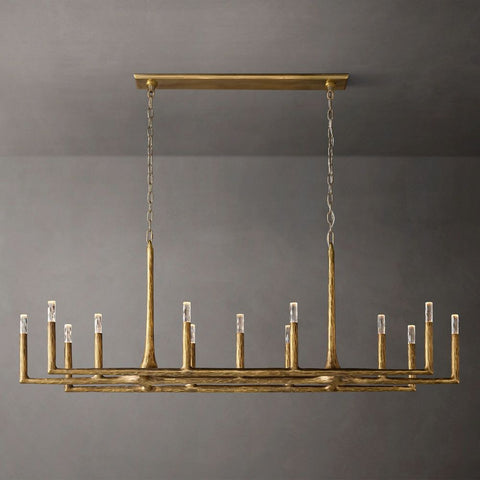 Avarit Forged Linear Chandelier 72''