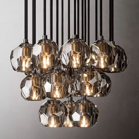 Crespo Round Cluster Chandelier 19''