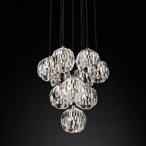 Crespo Round Cluster Chandelier 14''