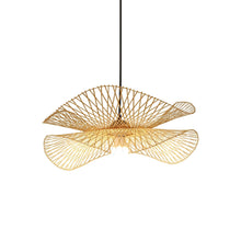 Bamboo Frame Pendant Lamp