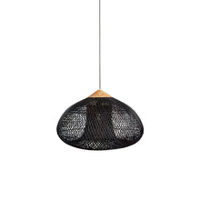 Braided Rattan Pendant Lamp