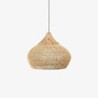 Braided Rattan Pendant Lamp