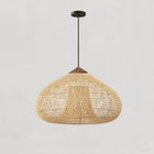 Braided Rattan Pendant Lamp