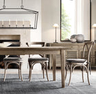 19TH C. ENGLISH OPENWORK RECTANGULAR CHANDELIER 54"