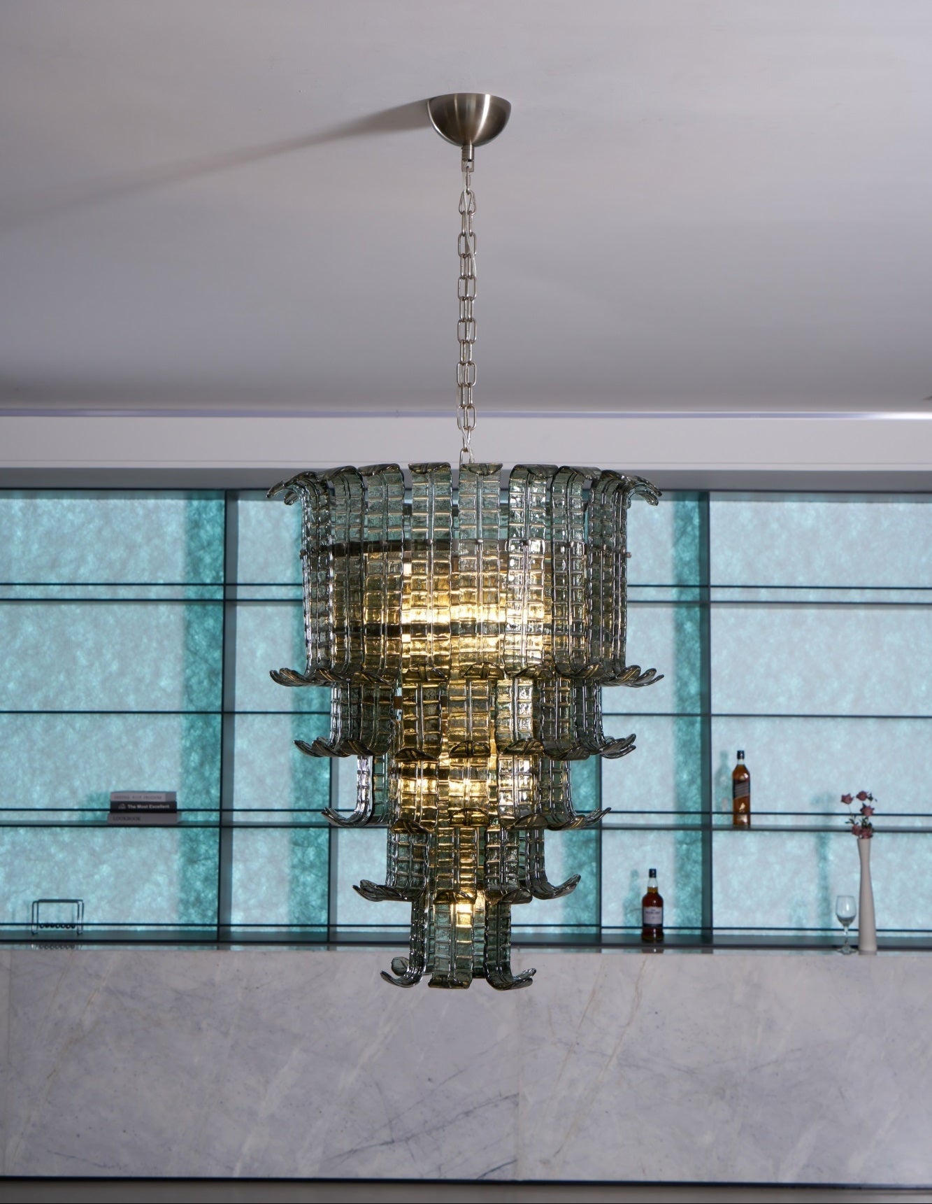 Cascade Murano Chandelier