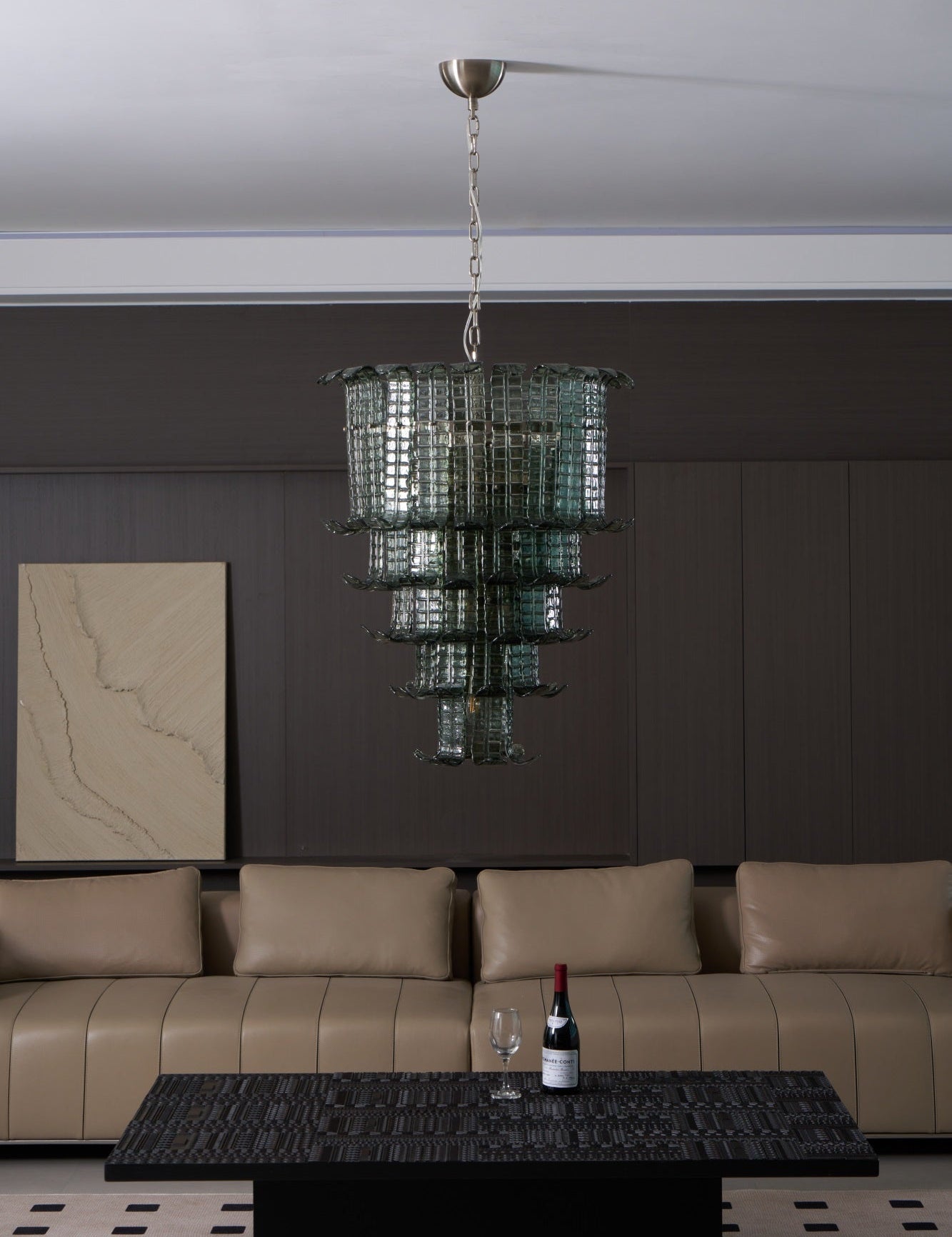 Cascade Murano Chandelier