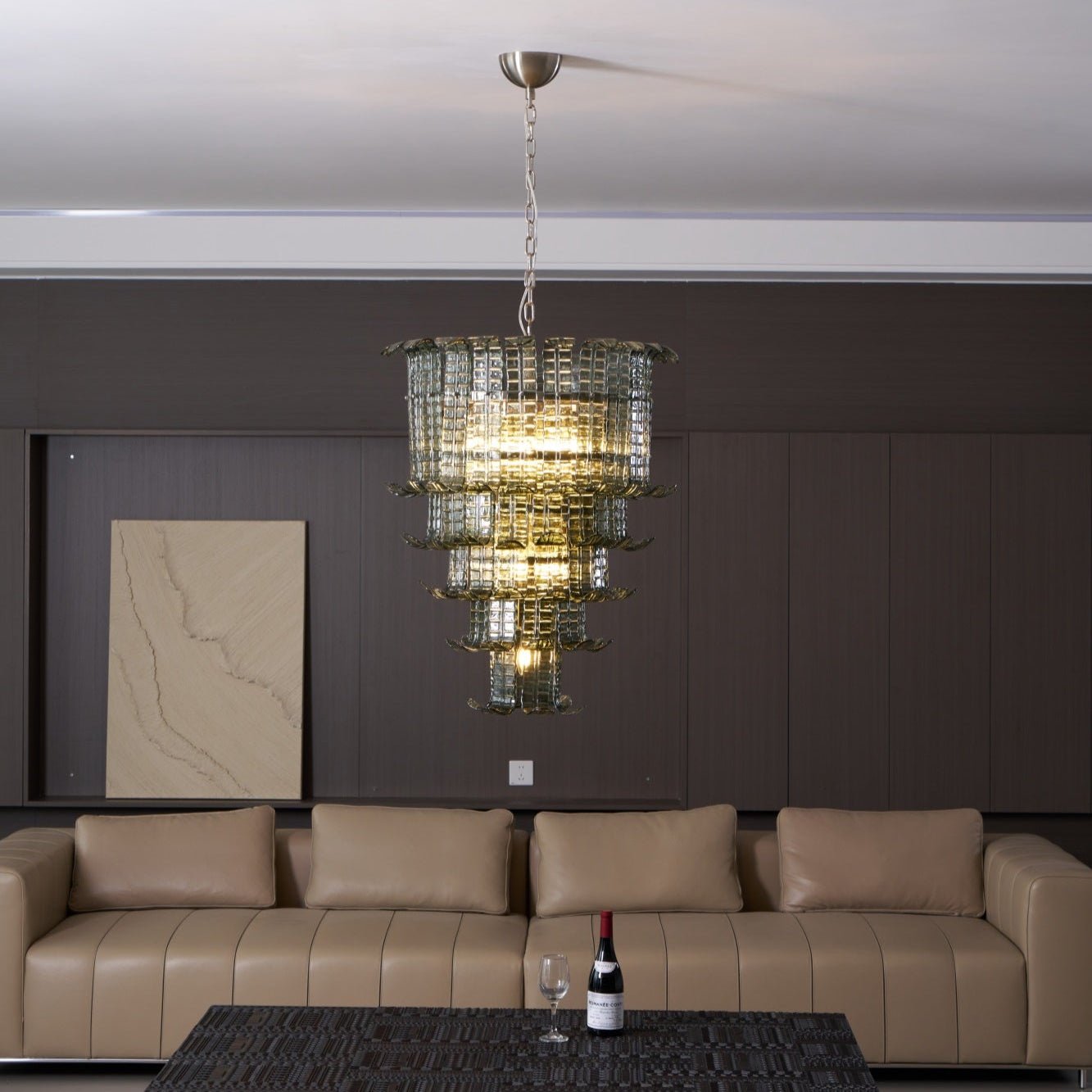 Cascade Murano Chandelier