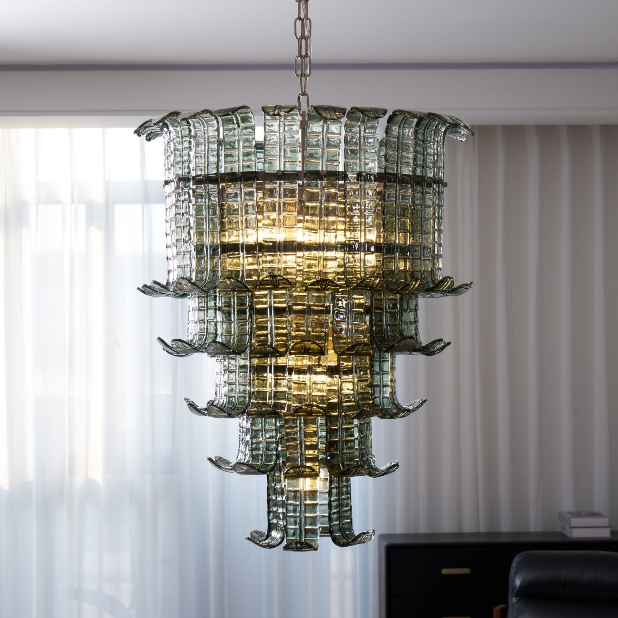 Cascade Murano Chandelier