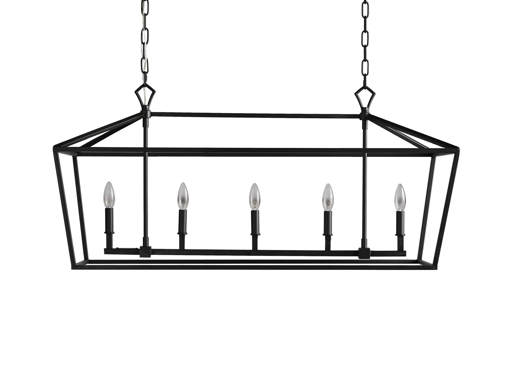 Garnet 41" Rectangular Chandelier