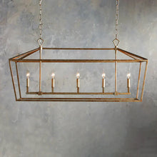 Garnet 41" Rectangular Chandelier