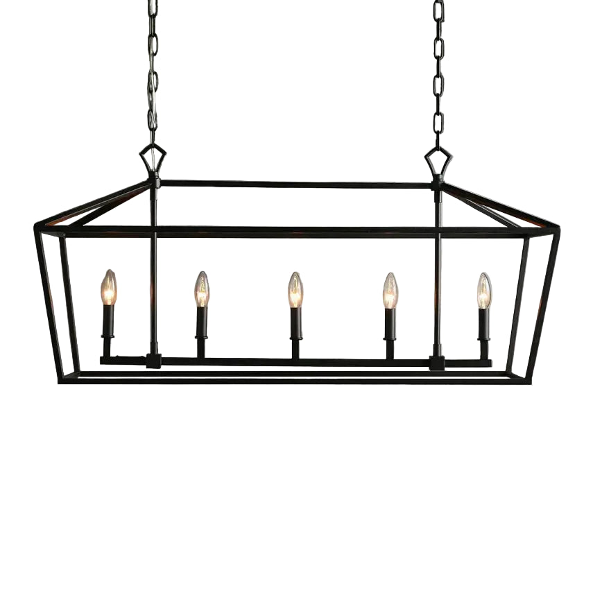 Garnet 41" Rectangular Chandelier
