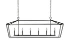 Garnet 54" Rectangular Chandelier