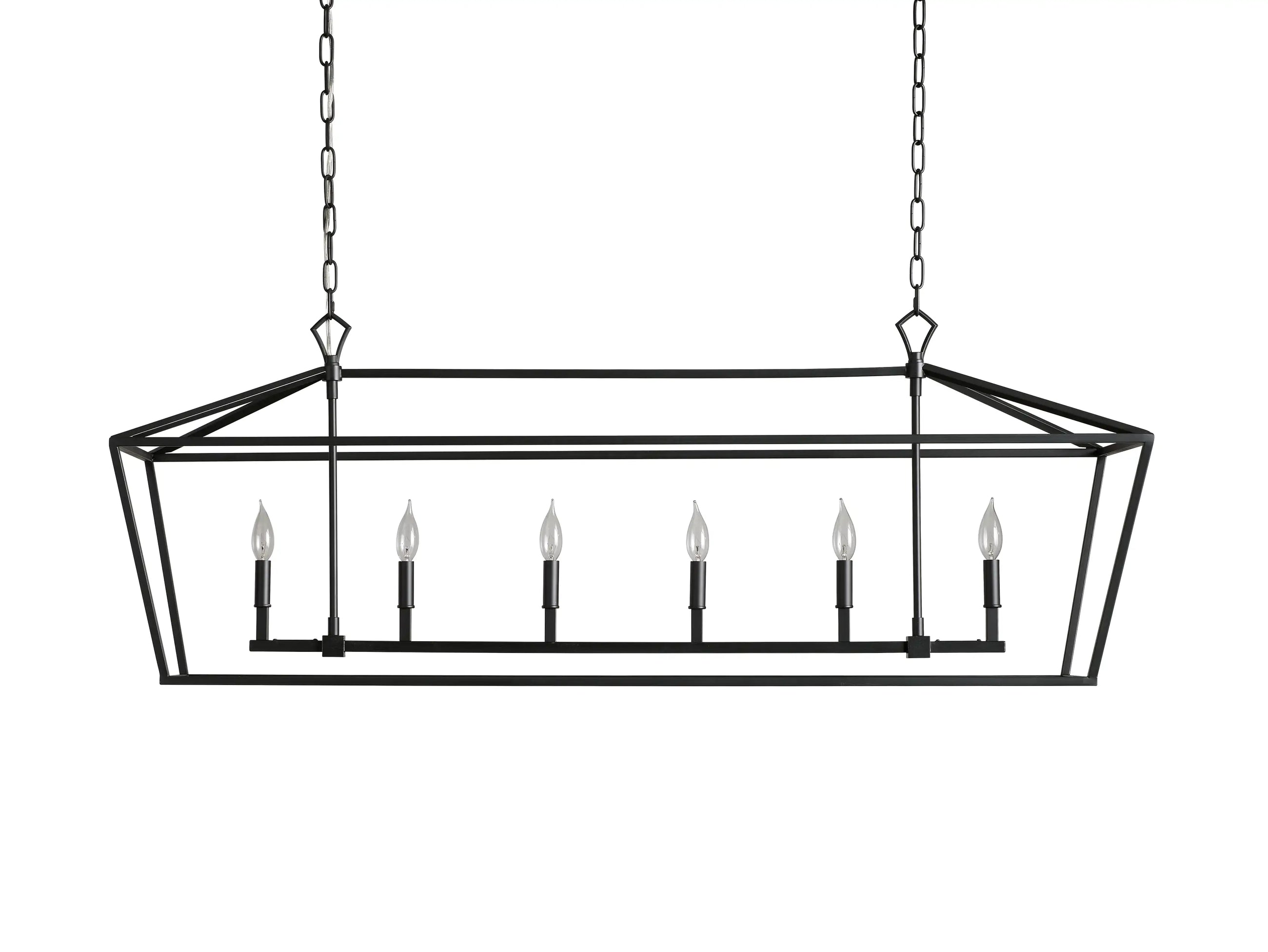 Garnet 54" Rectangular Chandelier