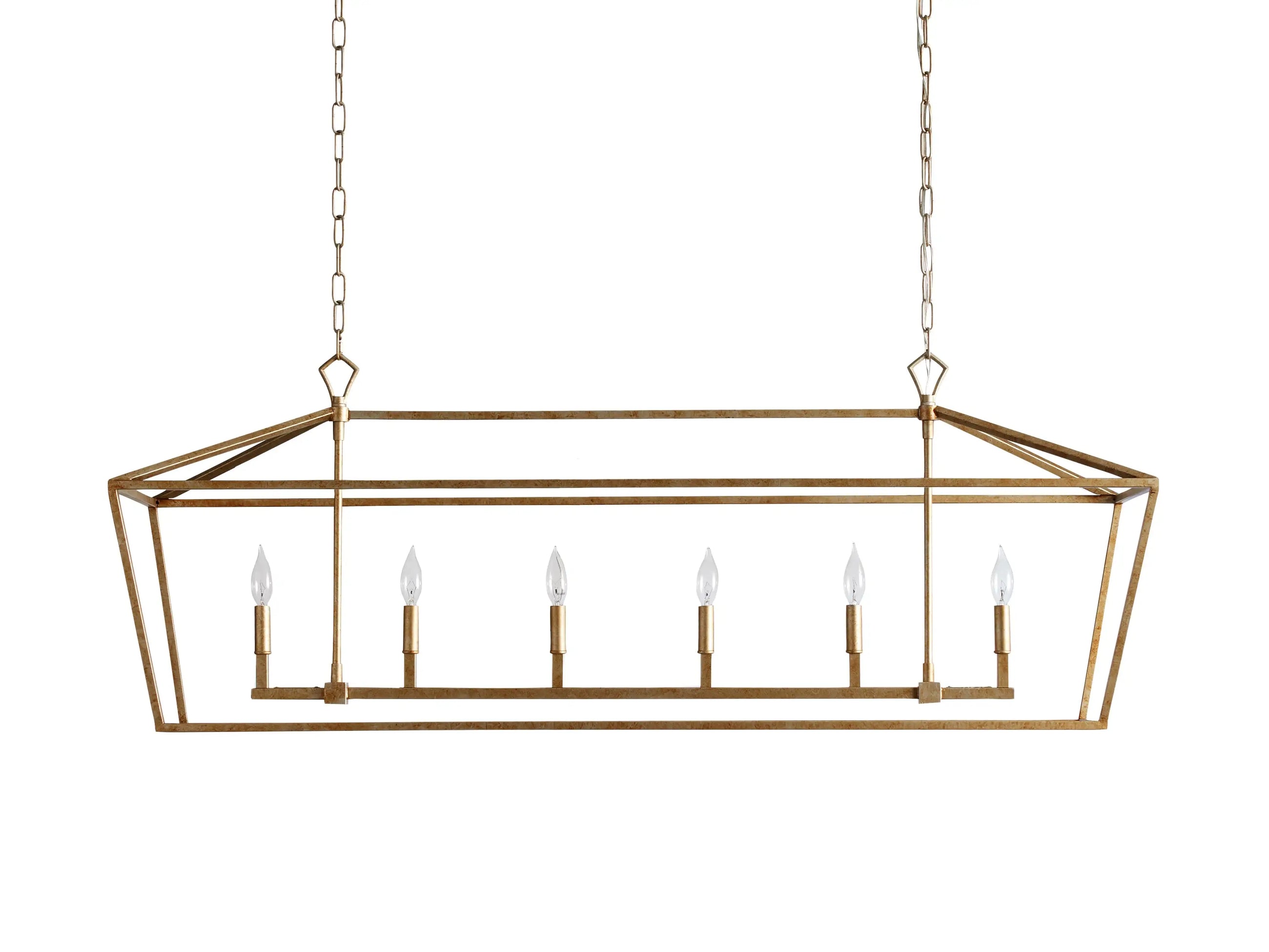Garnet 54" Rectangular Chandelier