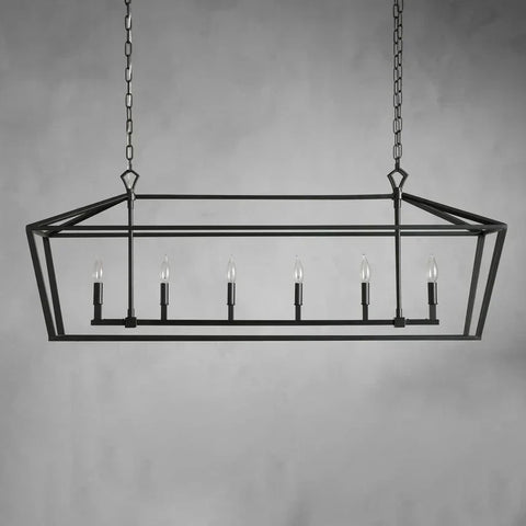 Garnet 54" Rectangular Chandelier
