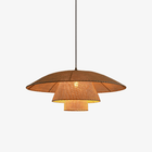Hat Weave Rattan Pendant Lamp