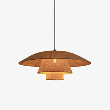 Hat Weave Rattan Pendant Lamp