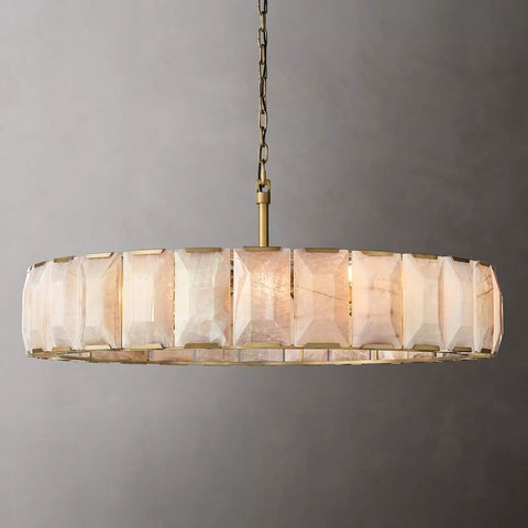 Harley Calcite Round Chandelier 60''