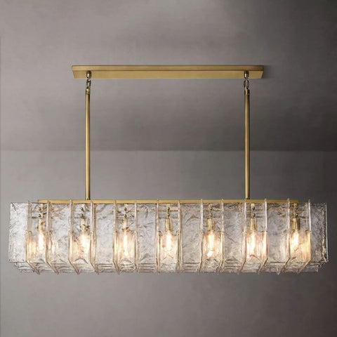 Matrice Rectangle Chandelier 67"