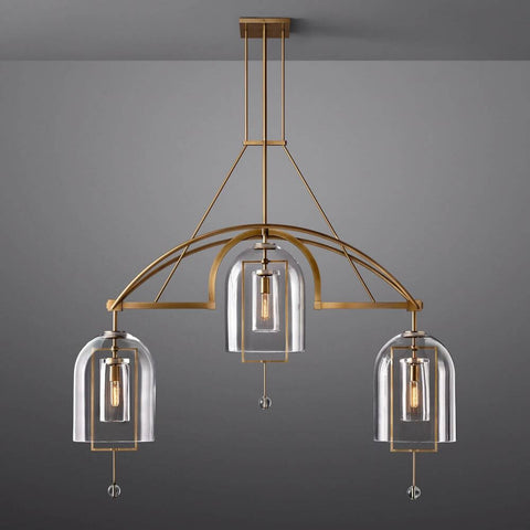 Fulcra Linear Chandelier 61''