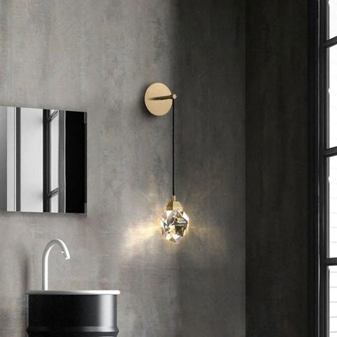 Nicole Crystal Wall Sconce Cord