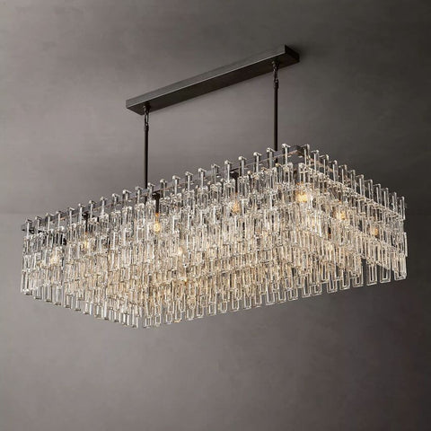 Nigel Rectangle Chandelier 62''W