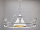 Olympia Chandelier - White Plaster